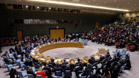 Der Sicherheitsrat der Vereinten Nationen (UN) in New York.