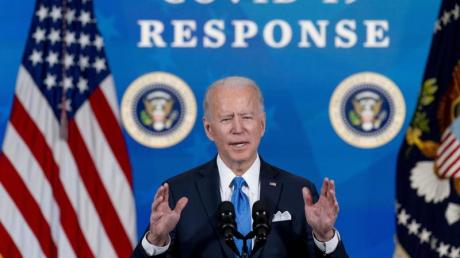 US-Präsident Joe Biden will übrig gebliebenen Corona-Impfstoff weitergeben.