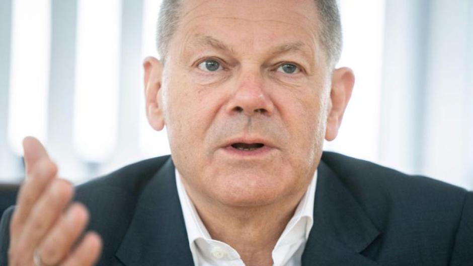 Olaf Scholz ist Spitzenkandidat der SPD.