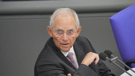 Dienstältester Abgeordneter des Deutschen Bundestages: Wolfgang Schäuble.