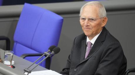 Eine Ära: Wolfgang Schäuble ist seit 50 Jahren Abgeordneter im Deutschen Bundestag. 