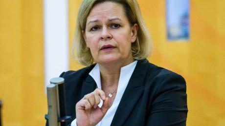 Bundesinnenministerin Nancy Faeser.