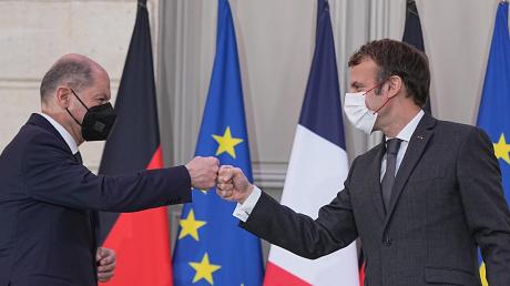 Am Dienstag kommt es in Berlin zu einem Treffen von Olaf Scholz (links) und dem französischen  Präsidenten Emmanuel Macron. 	