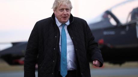 Ukraine-Konflikt: Wird der britische Premier Boris Johnson militärisch weiter aufrüsten?.