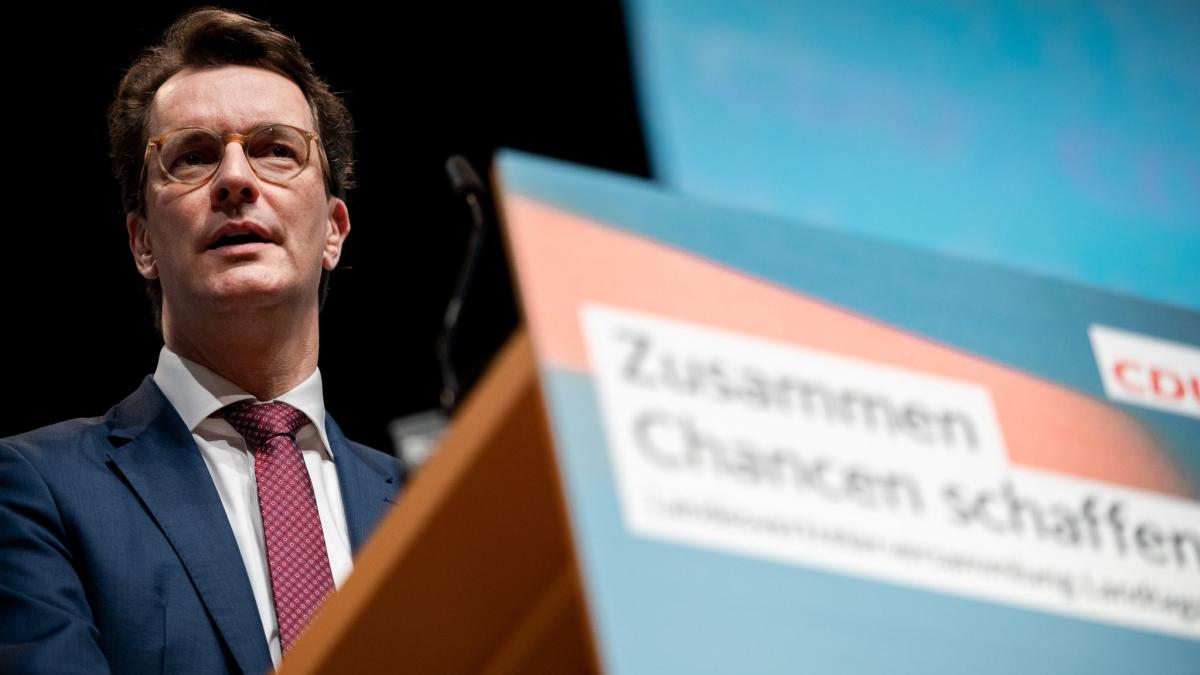 #CDU und SPD: Wüst und Kutschaty Spitzenkandidaten bei NRW-Wahl