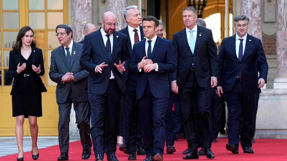 #EU-Treffen in Versailles: EU macht Ukraine keine Hoffnung auf schnelle Aufnahme