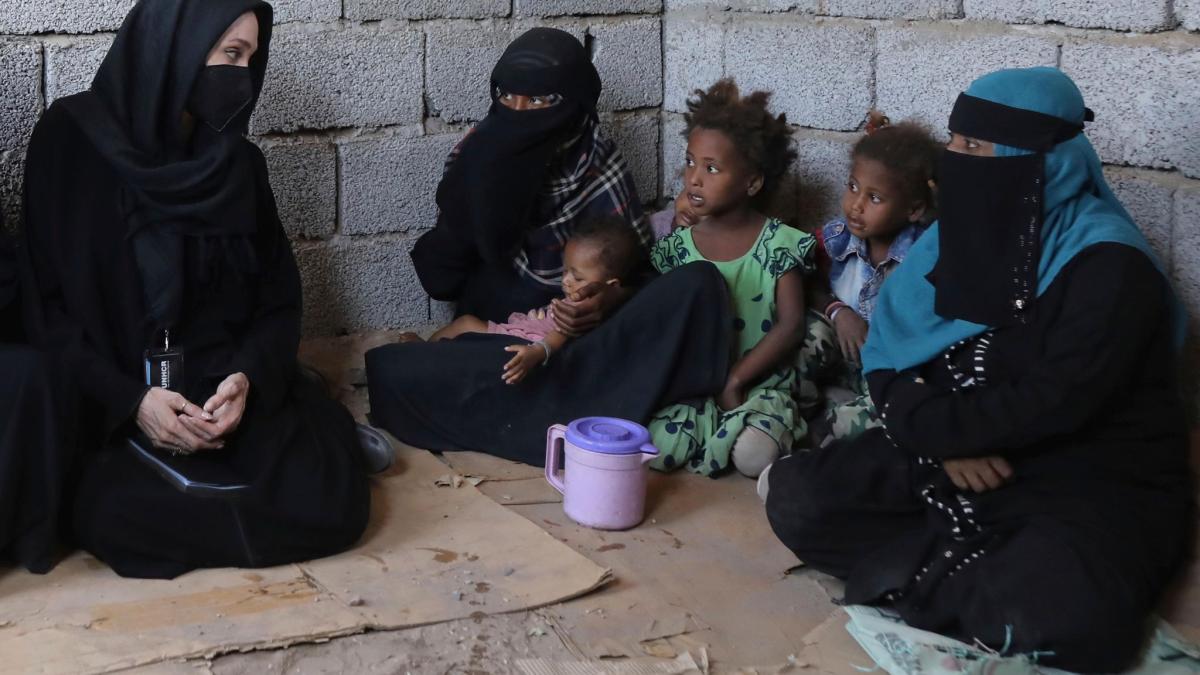 #Nahrungsknappheit: Angelina Jolie wirbt für Spenden für Bürgerkriegsland Jemen