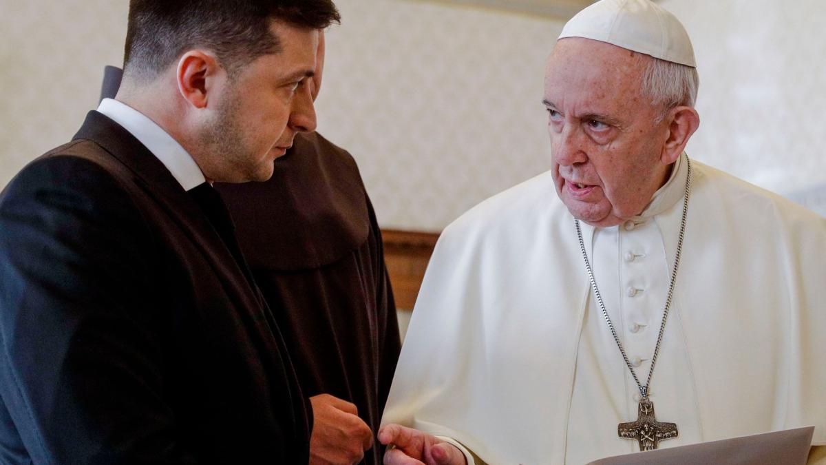 #Krieg: Selenskyj lädt Papst Franziskus in die Ukraine ein