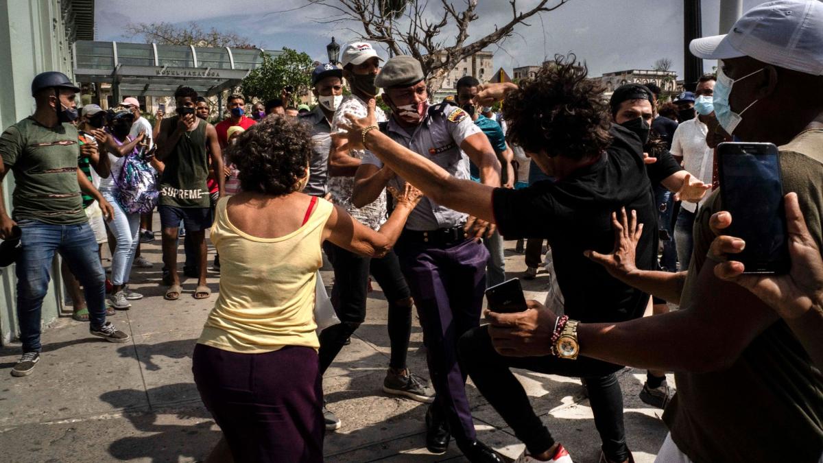 #Nach Protesten: EU fordert von Kuba Freilassung inhaftierter Demonstranten