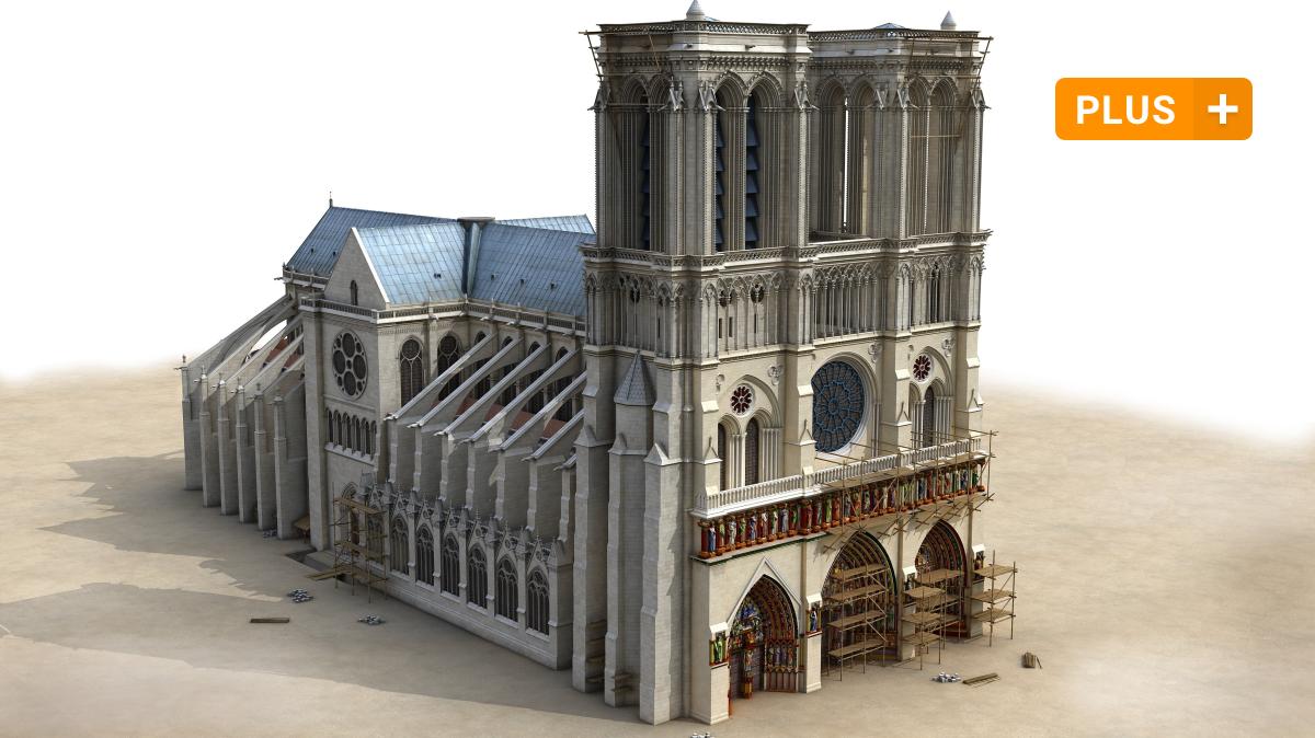 #Kathedrale in Paris: Wie ein digitaler Zwilling beim Wiederaufbau von Notre-Dame hilft