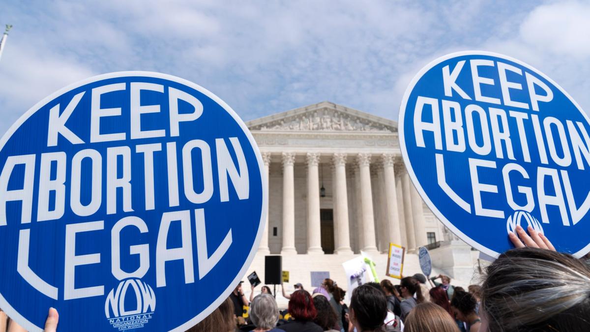 #Oberste Gerichtshof: Ende des liberalen Rechts auf Abtreibung droht in den USA