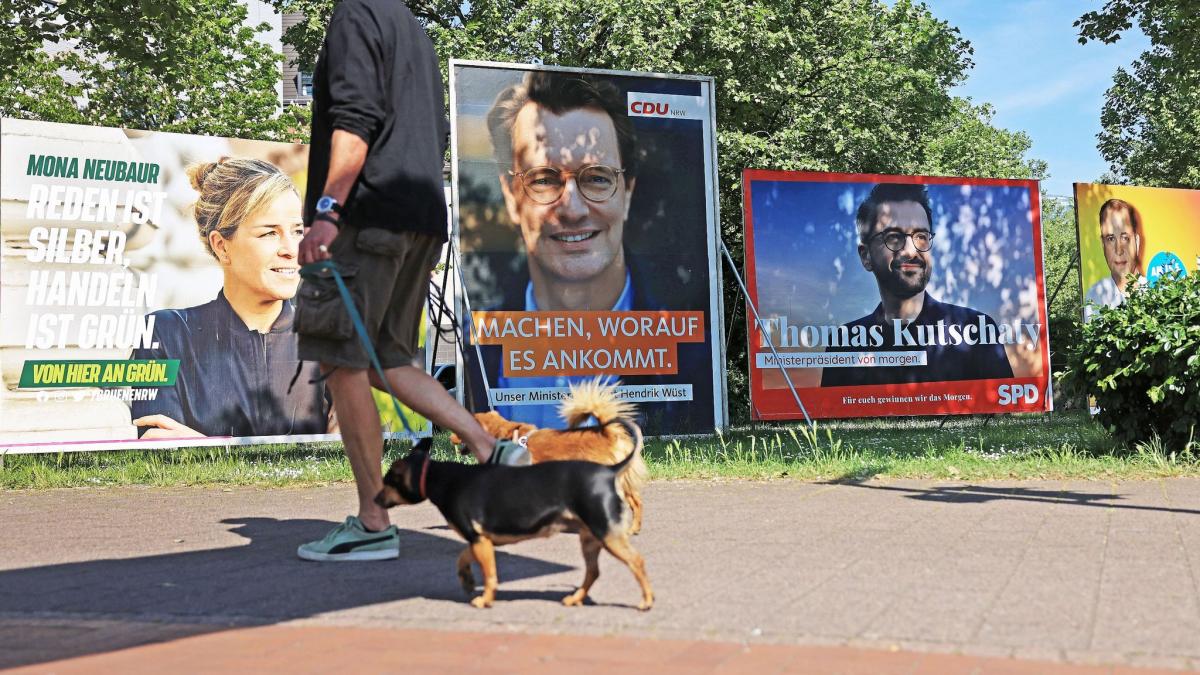 #Landtagswahlen: Wahlkampffinale in NRW – Parteien kämpfen um jede Stimme