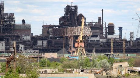 Zuletzt konzentrierten sich die russischen Angriffe in Mariupol auf das Stahlwerk Azovstal.