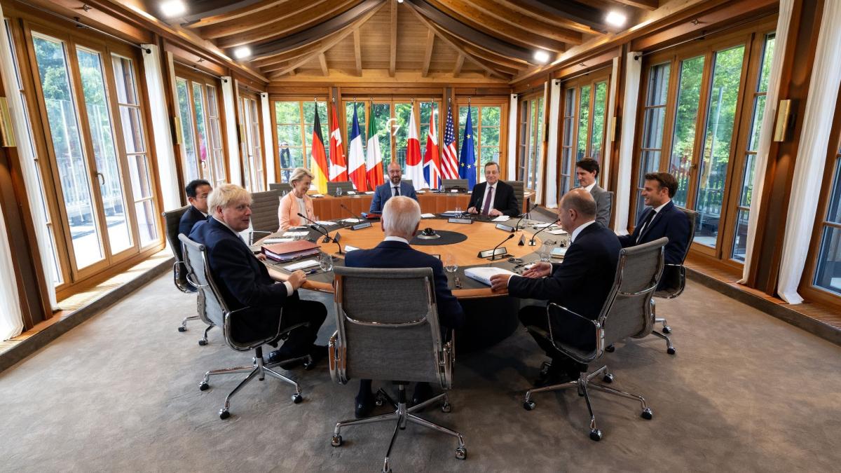 #Gipfel in Elmau: Scholz: G7 geschlossen und entschlossen gegen Russland