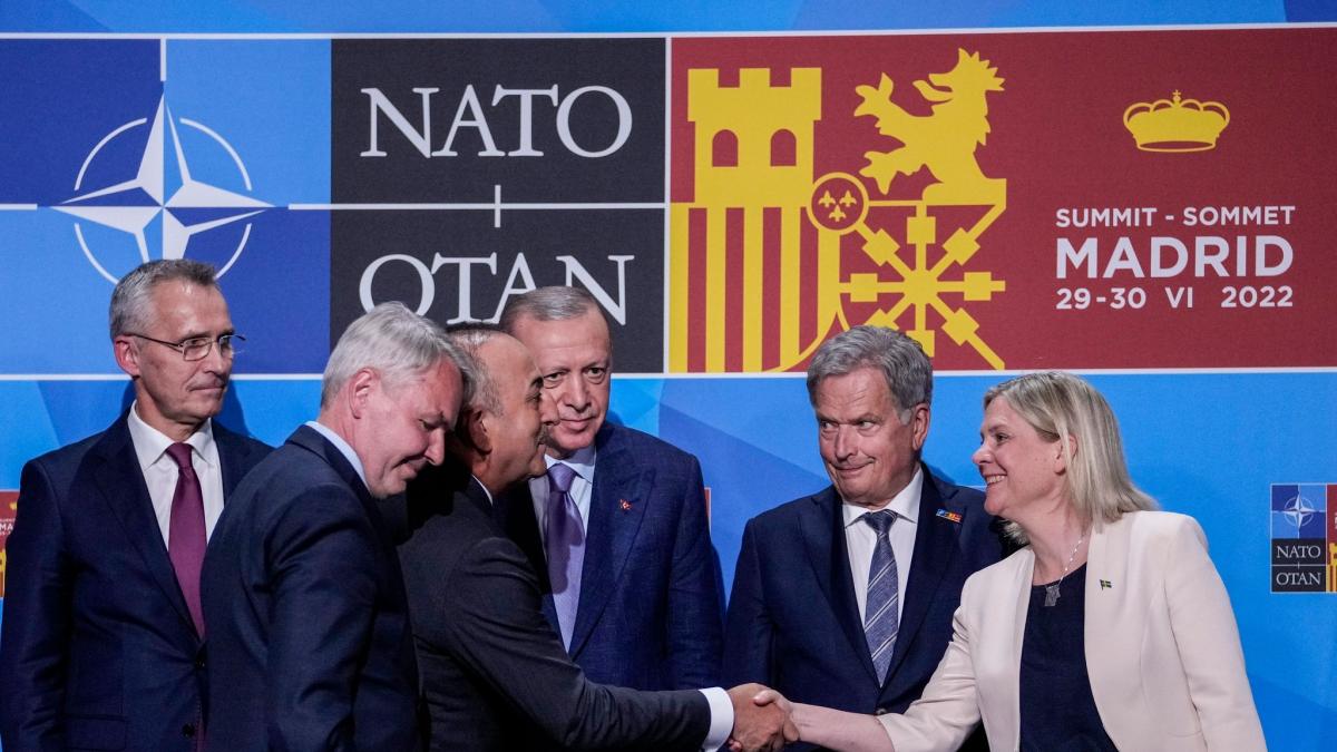 #Gipfel in Madrid: Nato-Streit mit Türkei um Finnland und Schweden gelöst