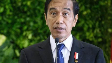 Der indonesische Präsident Joko Widodo ist auf Friedensmission.