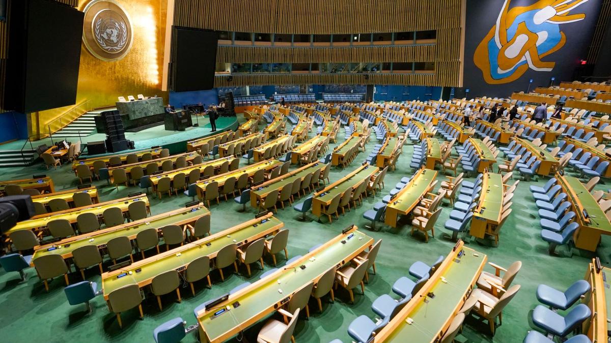#Krieg in der Ukraine: Hunger, Klima, Konflikte: Krieg überschattet UN-Versammlung