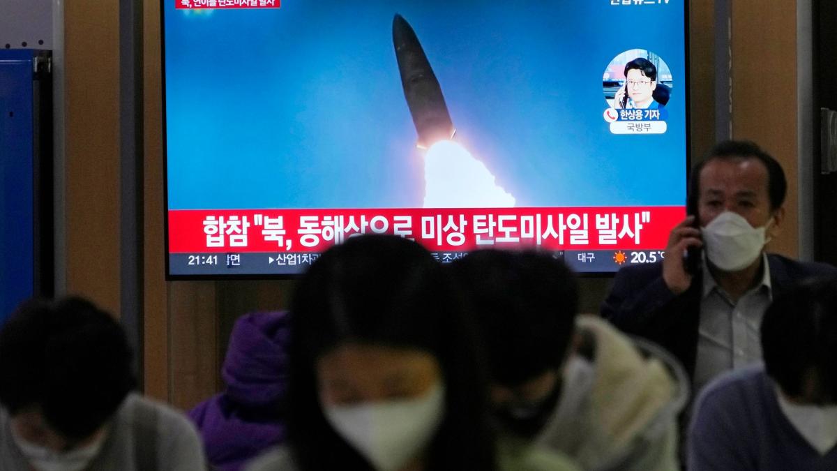 #Konflikte: Nordkorea startet weitere ballistische Rakete