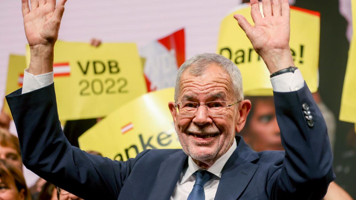 #Wahl: Van der Bellen bleibt Österreichs Bundespräsident