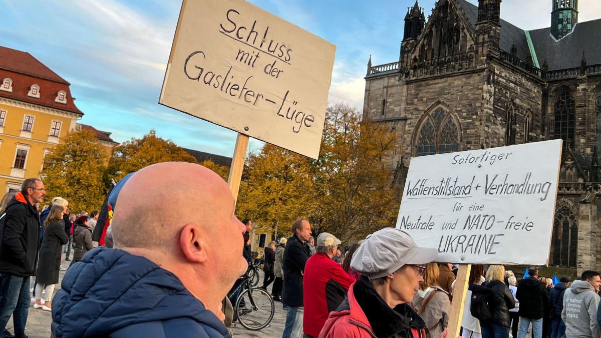 #Gesellschaft: Ostdeutschland: Tausende demonstrieren gegen Energiepolitik