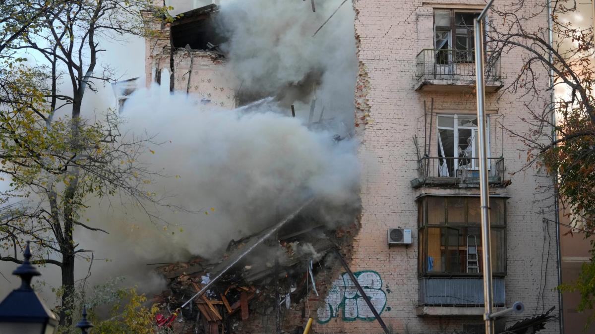 #Drohnen auf Kiew: Russland überzieht Ukraine erneut mit Angriffen