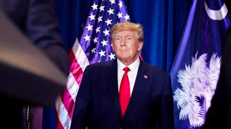 Donald Trump bei einer Wahlkampfveranstaltung in South Carolina.