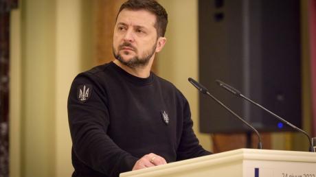 «Die Situation ist sehr hart»: Wolodymyr Selenskyj.