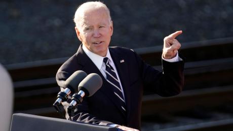 Will keine US-Kampfjets an die Ukraine liefern: US-Präsident Joe Biden.