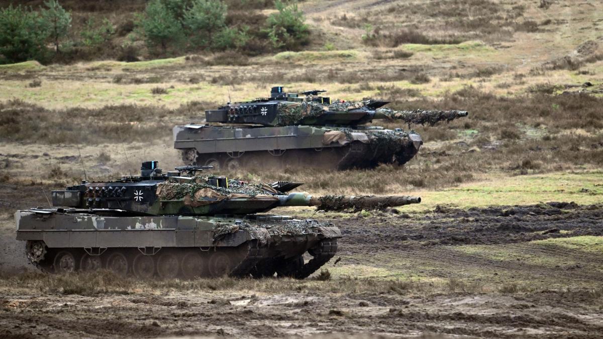 #Neue Leopard-Panzer für Bundeswehr sollen bestellt werden