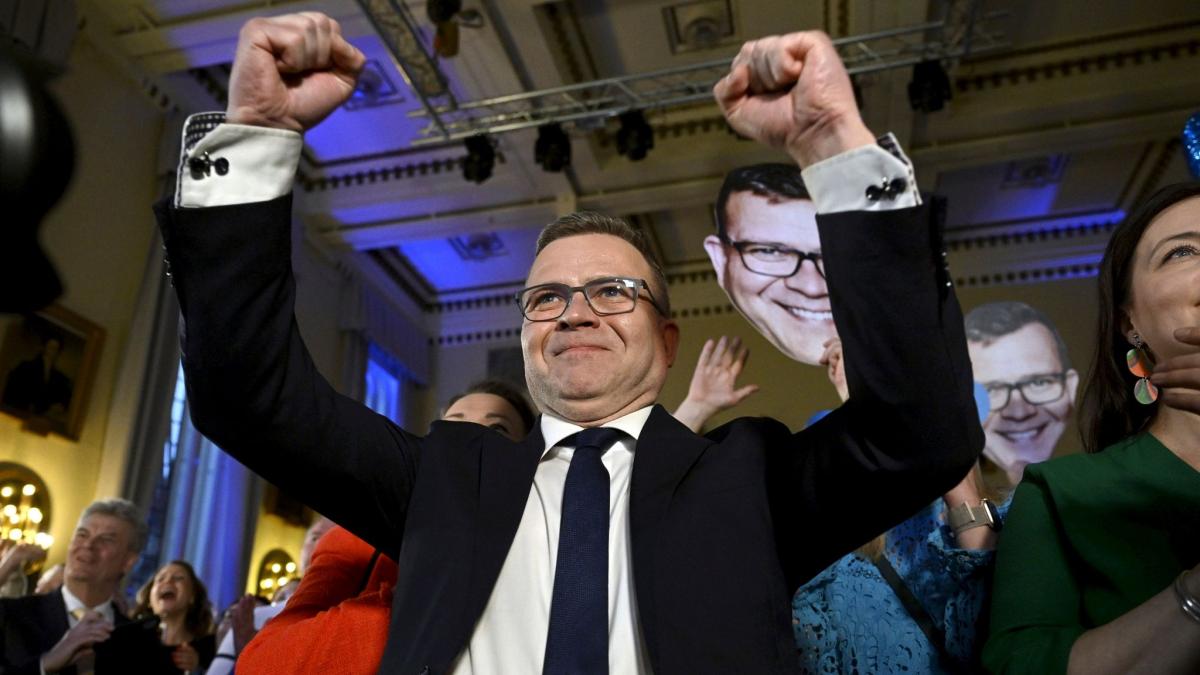 #Konservative gewinnen Wahl in Finnland