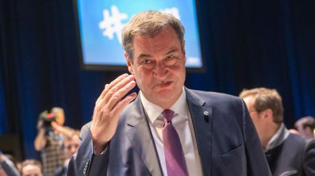 CSU-Parteichef Markus Söder dürften die Umfragewerte der CSU derzeit gefallen.