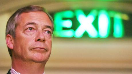 Der bekannteste britische Euro-Skeptiker: Nigel Farage. 