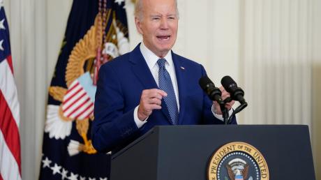 US-Präsident Joe Biden äußerte sich erstmals öffentlich zu dem Aufstand in Russland.