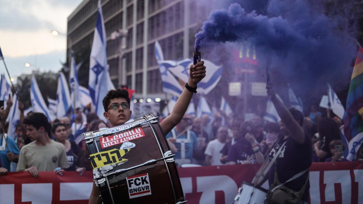 #Protest gegen Justizreform in Israel zieht an