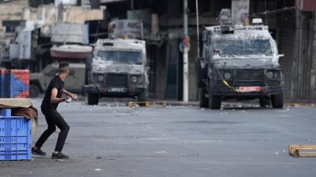 Bereits Anfang Juli war es in Nablus zu Zusammenstößen zwischen Palästinensern und israelischen Sicherheitskräften gekommen. (Archiv)