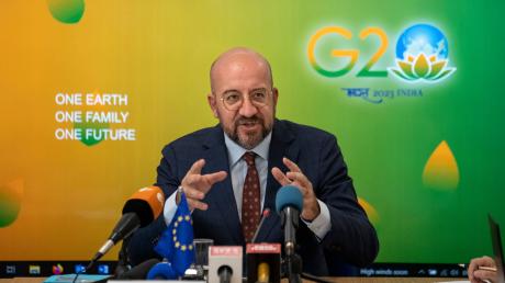 Charles Michel freut sich darauf, die AU als permanentes Mitglied der G20  willkommen zu heißen.