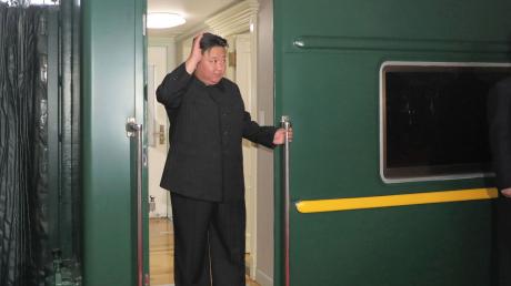 Kim Jong Un reist mit dem Zug nach Russland.