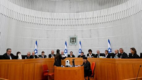 Noch ist unklar, wie sich Israels Oberstes Gericht hinsichtlich der angestoßenen Justizreform verhalten wird.