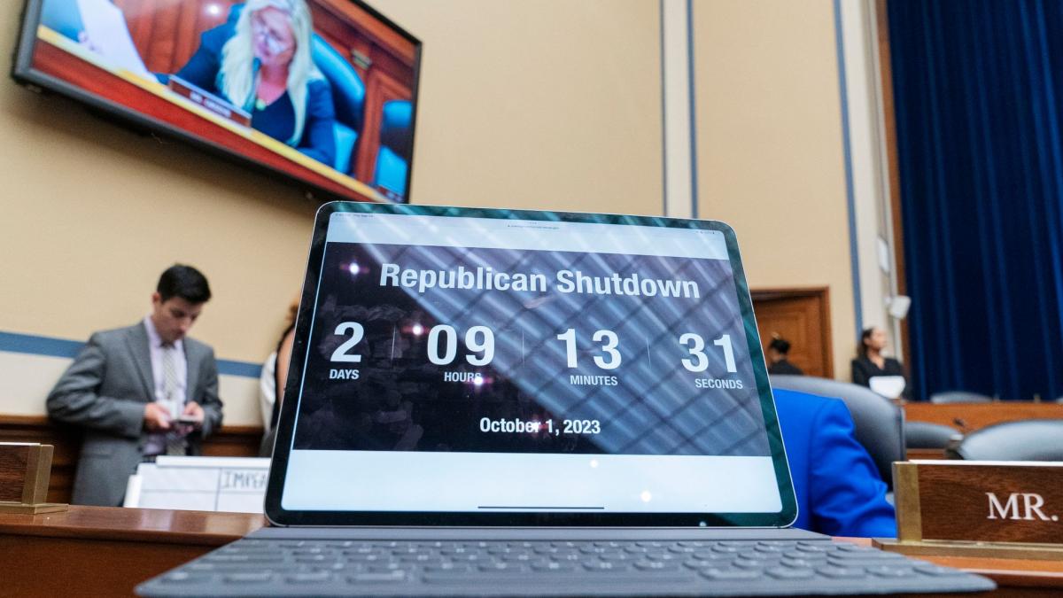 #Countdown zum möglichen "Shutdown" läuft in den USA