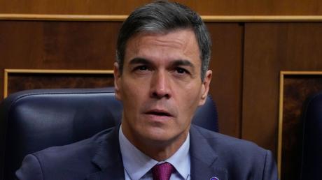 Rücktritt oder nicht: Spaniens Regierungschef Pedro Sánchez.