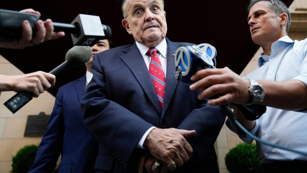 #Giuliani verklagt US-Präsident Biden wegen Verleumdung