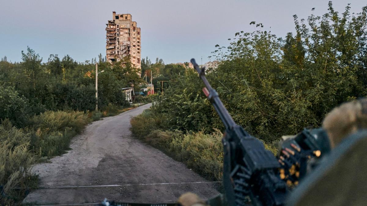 #Russische Offensive gegen ukrainische Frontstadt Awdijiwka