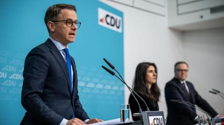 Der Chef der CDU-Grundsatzkommission, Generalsekretär Carsten Linnemann.