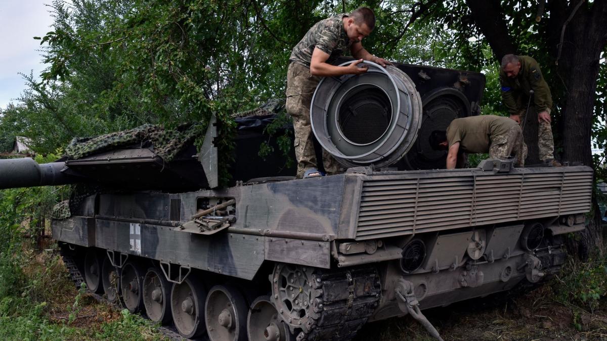 #Nur noch „sehr geringe Zahl“ Leopard-Panzer im Kampfeinsatz