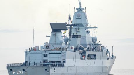Die Fregatte «Hessen» hat erstmals im Februar zwei Huthi-Drohnen abgeschossen.