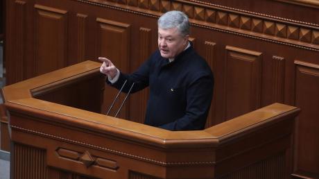Verlor 2019 nach fünf Jahren im Amt die Wahlen gegen Wolodymyr Selenskyj: Petro Poroschenko.