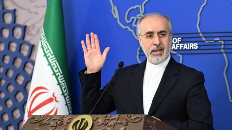 Der Sprecher des iranischen Außenministeriums: Nasser Kanaani.