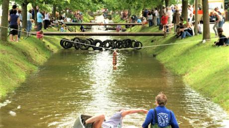 Nichts für Landratten: Am 24. Juni organisiert die Lamerdinger Landjugend wieder das beliebte Badewannenrennen auf der Gennach.