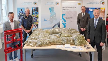 Der Ermittlungsgruppe „Platzhirsch“ gelang 2021 ein Schlag gegen die regionale Drogenhändlerszene im Allgäu.