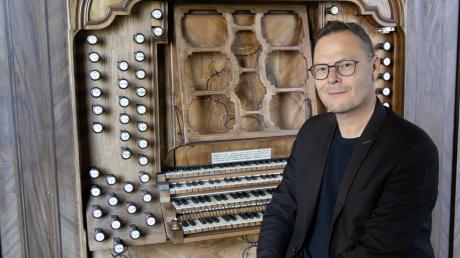 Christoph Hauser ist seit Januar Basilika-Organist in Ottobeuren, wo die weltberühmten Barock-Orgeln von Karl Joseph Riepp stehen.